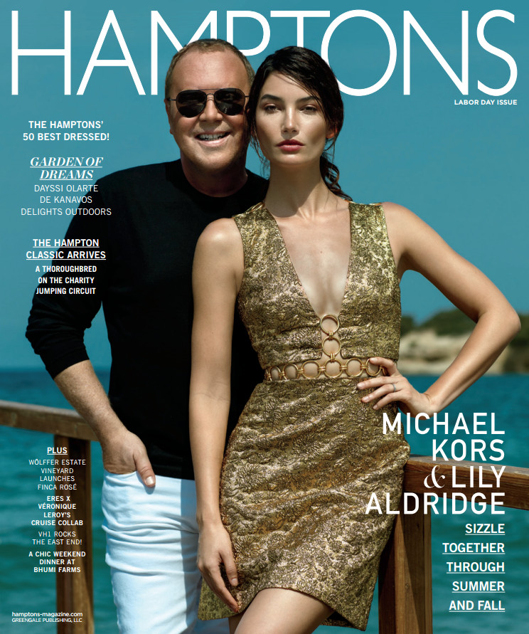 Lily Aldridge《Hamptons》杂志2016年8月号