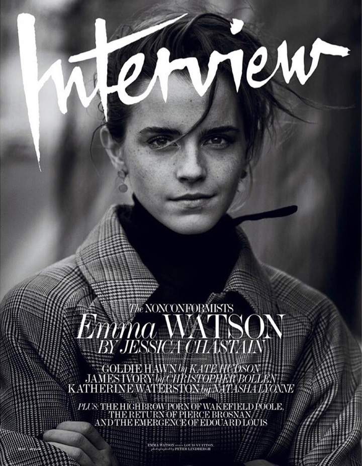 Emma Watson《Interview》杂志2017年5月号