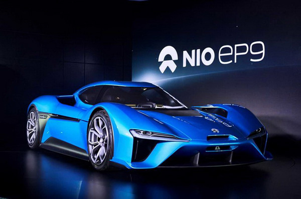 NextEV 发布首款纯电动超跑NIO EP9