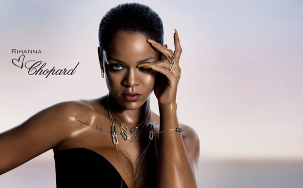 蕾哈娜操刀<a target='_blank' style='color: #666666;' href='http://brand.fengsung.com/chopard/' >萧邦</a>珠宝新品「Rihanna ♥ <a target='_blank' style='color: #666666;' href='http://brand.fengsung.com/chopard/' >Chopard</a>」