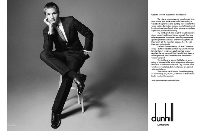 Dunhill登喜路,英国男装品牌，权威的奢侈品品牌